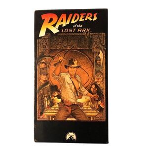 Raiders of‎ the Lost Ark VHS Harrison Ford Spielberg Adventure Film